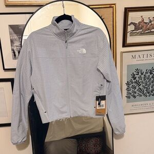 The North Face tek wear Light Gray Windbreaker